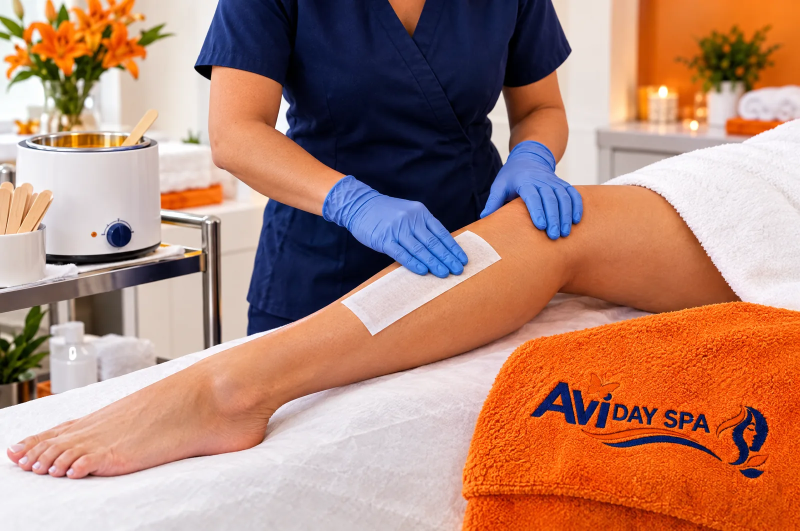 Waxing at AVI Day Spa
